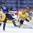 PLYMOUTH, MICHIGAN - APRIL 4: Finland's Susanna Tapani #12 scores a third period goal against Sweden's Sarah Grahn #1 during quarterfinal round action at the 2017 IIHF Ice Hockey Women's World Championship. (Photo by Matt Zambonin/HHOF-IIHF Images)

